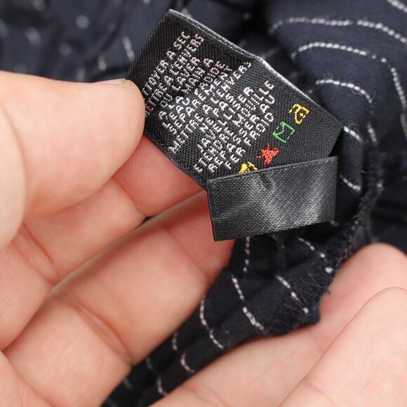 Jhane barnes shirt Men's medium Rhedux limited edition geometric velour trim - Picture 8 of 16